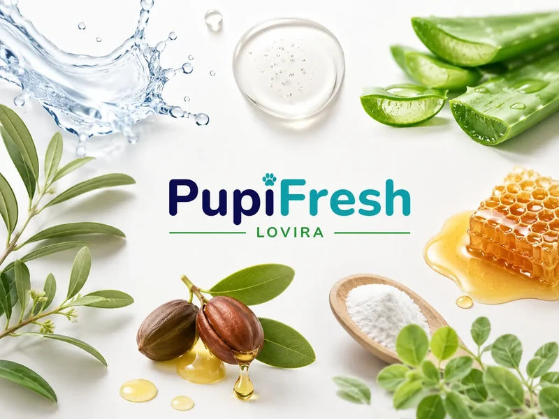 PupiFresh drėgnos pirštinės šunims ir katėms